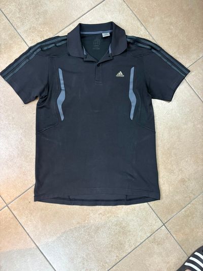 Polo Adidas Deportivo Negro